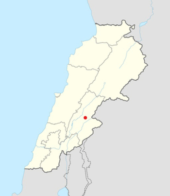 Lebanon Map